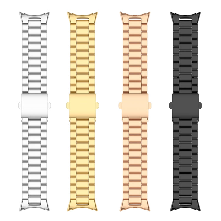 Dreifarbiges Edelstahl-Uhrenarmband, passend für Google Pixel Watch 4 / 3 / 2 / 1 (41 mm)