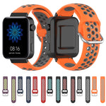 For Xiaomi Watch / Huawei Honor S1 18mm Two Color Sport Wrist Strap Watchband
