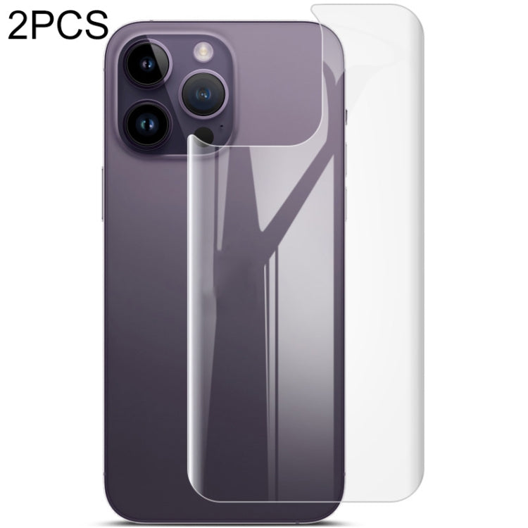 2 Stk. imak Gebogene Hydrogel-Film Rückenschutz, für iPhone 14, für iPhone 14 Plus, für iPhone 14 Pro, für iPhone 14 Pro Max, für Huawei Mate 50, für Huawei Mate 50 Pro