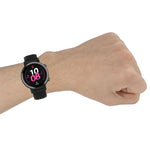 20 mm breites, einfarbiges Sport-Armband mit Faltschließe, passend für Huawei Watch GT2 42 mm und Galaxy Watch Active2/Active
