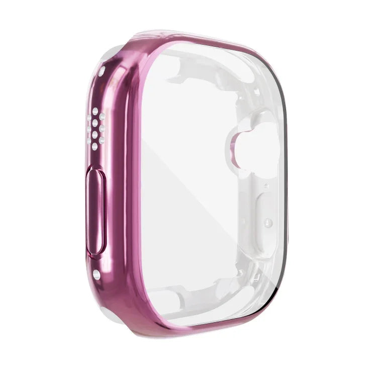 Komplett beschichtetes, stoßfestes TPU-Gehäuse, passend für Apple Watch 9/8/7 (45 mm), Apple Watch 8/7 (45 mm) und Apple Watch 9/8/7 (41 mm).