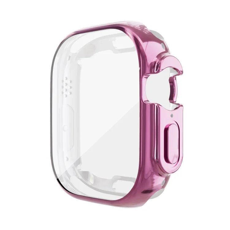 Komplett beschichtetes, stoßfestes TPU-Gehäuse, passend für Apple Watch 9/8/7 (45 mm), Apple Watch 8/7 (45 mm) und Apple Watch 9/8/7 (41 mm).