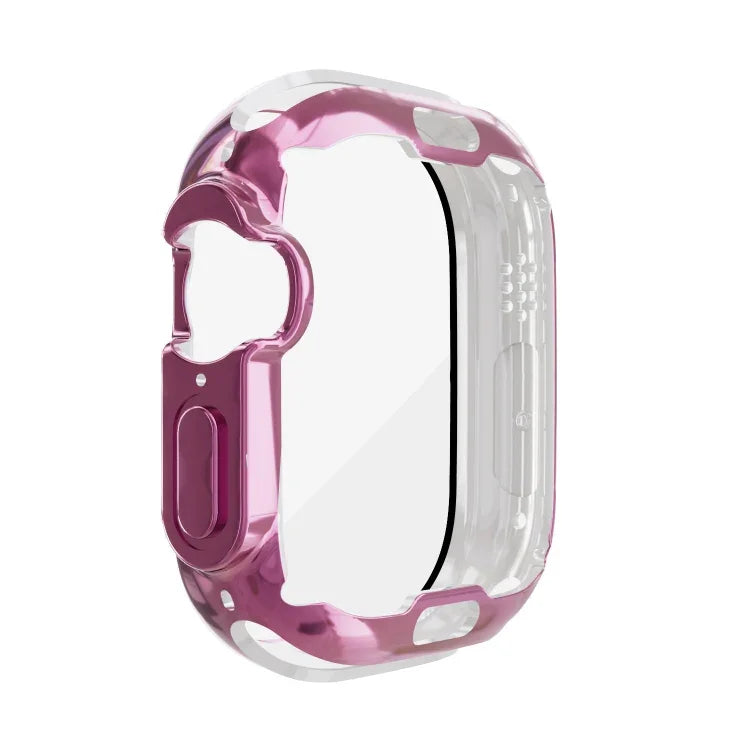 Komplett beschichtetes, stoßfestes TPU-Gehäuse, passend für Apple Watch 9/8/7 (45 mm), Apple Watch 8/7 (45 mm) und Apple Watch 9/8/7 (41 mm).