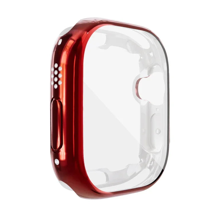 Komplett beschichtetes, stoßfestes TPU-Gehäuse, passend für Apple Watch 9/8/7 (45 mm), Apple Watch 8/7 (45 mm) und Apple Watch 9/8/7 (41 mm).