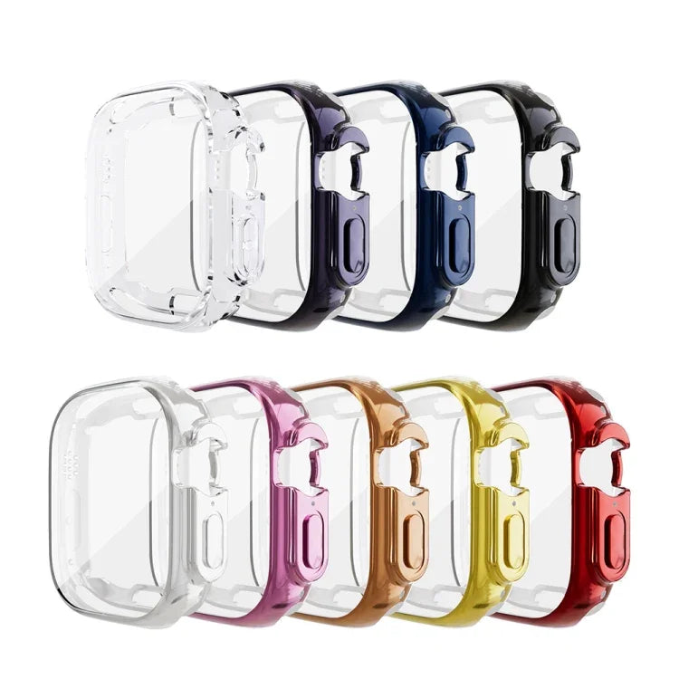 Komplett beschichtetes, stoßfestes TPU-Gehäuse, passend für Apple Watch 9/8/7 (45 mm), Apple Watch 8/7 (45 mm) und Apple Watch 9/8/7 (41 mm).