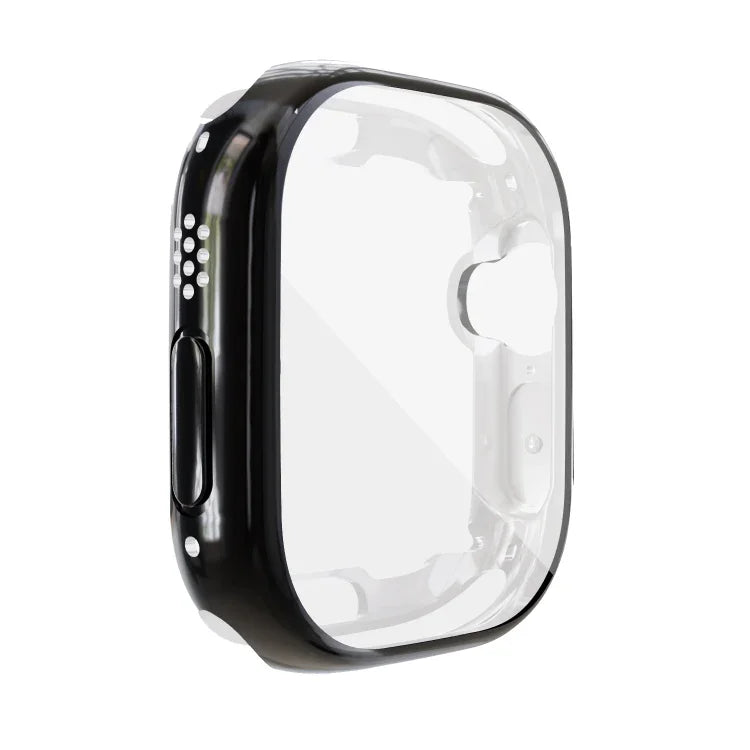 Komplett beschichtetes, stoßfestes TPU-Gehäuse, passend für Apple Watch 9/8/7 (45 mm), Apple Watch 8/7 (45 mm) und Apple Watch 9/8/7 (41 mm).