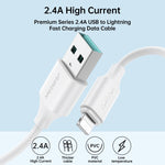JOYROOM S-UL012A9 2,4A USB zu 8 Pin Schnelllade-Datenkabel, 2m, 1m, 0,25m