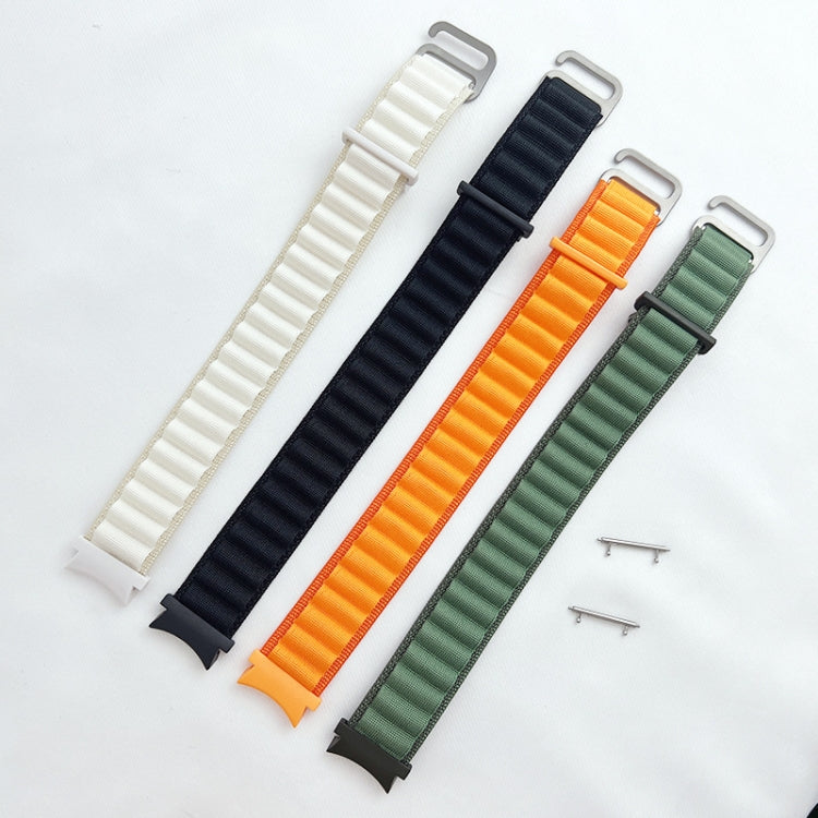 Universelles Nylon-Armband für Samsung Galaxy Watch5 / Watch5 Pro / Watch4 / Watch4 Classic