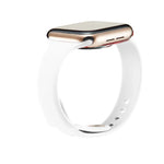 Dünnes Silikon-Ersatzarmband für Apple Watch 5/4 (44 mm) und 3/2/1 (42 mm) sowie für Apple Watch 5/4 (40 mm) und 3/2/1 (38 mm).