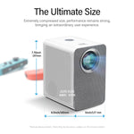 AUN ET50 4 Zoll 180 Lumen 1920x1080P Smart LED Mini Beamer, US Stecker, EU Stecker, UK Stecker, AU Stecker