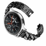Uhrenarmband mit Diamantenreihe aus Denim, passend für Samsung Galaxy Watch5 40 mm/44 mm / Watch5 Pro