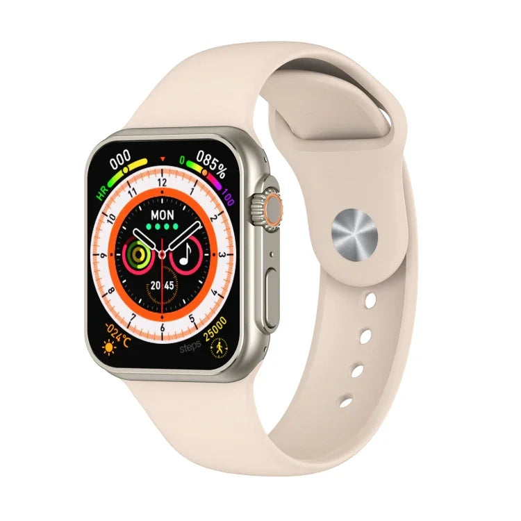 W8 Ultra Smartwatch mit 2,02 Zoll TFT-Bildschirm, IP68 wasserdicht, unterstützt Herzfrequenz- und Blutsauerstoffmessung / mehrere Sportmodi