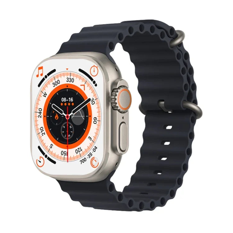 KD99 Ultra Smartwatch mit 1,99 Zoll IPS-Bildschirm, unterstützt Herzfrequenz- und Blutsauerstoffmessung / Sportmodi