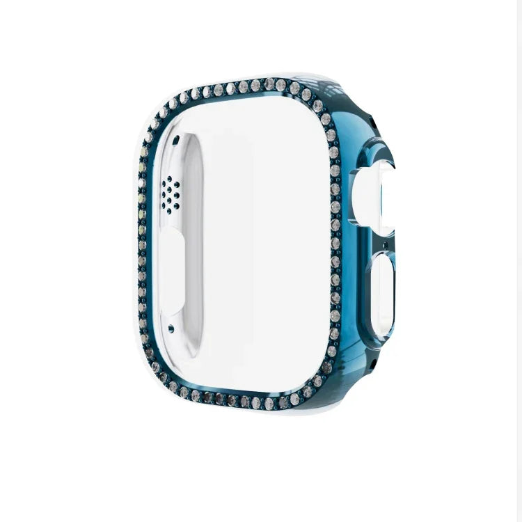 Diamantförmiges, hohles PC-Uhrengehäuse, für Apple Watch Ultra 3 / 2 / 1 49 mm