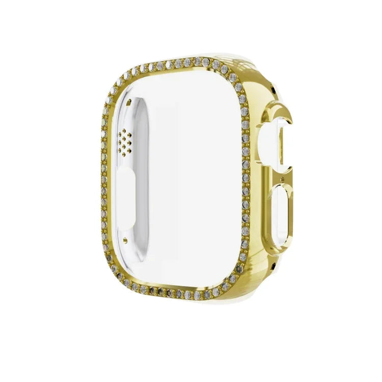 Diamantförmiges, hohles PC-Uhrengehäuse, für Apple Watch Ultra 3 / 2 / 1 49 mm
