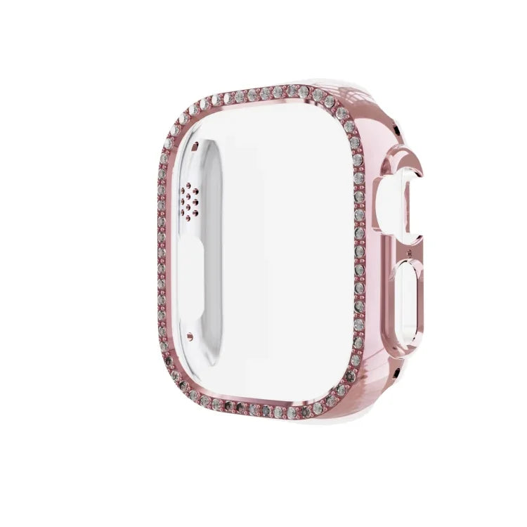 Diamantförmiges, hohles PC-Uhrengehäuse, für Apple Watch Ultra 3 / 2 / 1 49 mm