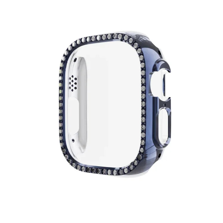 Diamantförmiges, hohles PC-Uhrengehäuse, für Apple Watch Ultra 3 / 2 / 1 49 mm