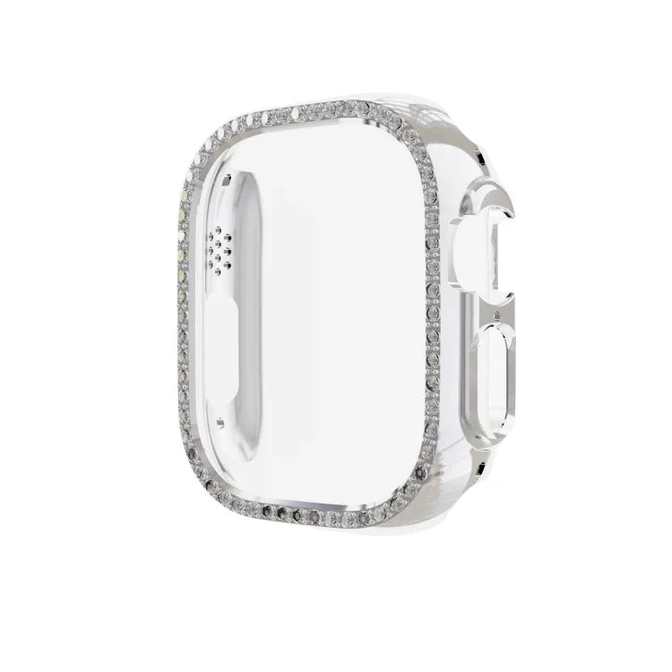 Diamantförmiges, hohles PC-Uhrengehäuse, für Apple Watch Ultra 3 / 2 / 1 49 mm