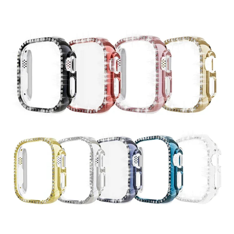 Diamantförmiges, hohles PC-Uhrengehäuse, für Apple Watch Ultra 3 / 2 / 1 49 mm