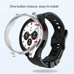 Galvanisierte, hohle TPU-Schutzhülle (Halbpackung) für Samsung Galaxy Watch5 Pro 45 mm