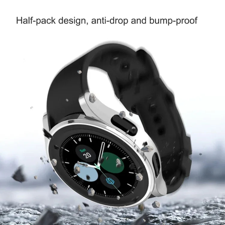 Galvanisierte, hohle TPU-Schutzhülle (Halbpackung) für Samsung Galaxy Watch5 Pro 45 mm