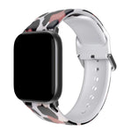 Atmungsaktives TPU-Armband für Apple Watch, Serie 8 &amp; 7 (41 mm) / SE 2 &amp; 6 &amp; SE &amp; 5 &amp; 4 (40 mm) / 3 &amp; 2 &amp; 1 (38 mm)