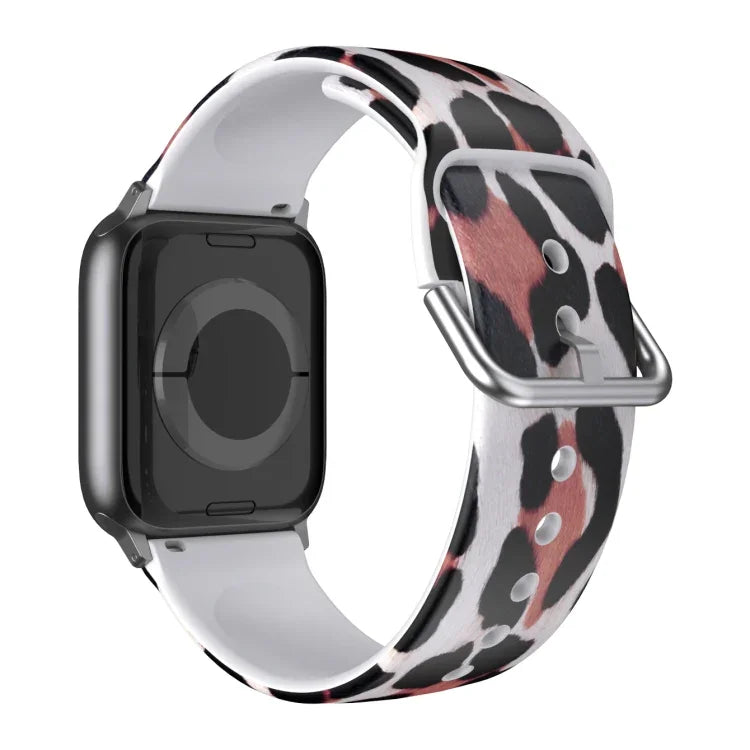 Atmungsaktives TPU-Armband für Apple Watch, Serie 8 &amp; 7 (41 mm) / SE 2 &amp; 6 &amp; SE &amp; 5 &amp; 4 (40 mm) / 3 &amp; 2 &amp; 1 (38 mm)
