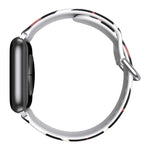 Atmungsaktives TPU-Armband für Apple Watch, Serie 8 &amp; 7 (41 mm) / SE 2 &amp; 6 &amp; SE &amp; 5 &amp; 4 (40 mm) / 3 &amp; 2 &amp; 1 (38 mm)