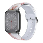 Atmungsaktives TPU-Armband für Apple Watch, Serie 8 &amp; 7 (41 mm) / SE 2 &amp; 6 &amp; SE &amp; 5 &amp; 4 (40 mm) / 3 &amp; 2 &amp; 1 (38 mm)