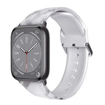 Atmungsaktives TPU-Armband für Apple Watch, Serie 8 &amp; 7 (41 mm) / SE 2 &amp; 6 &amp; SE &amp; 5 &amp; 4 (40 mm) / 3 &amp; 2 &amp; 1 (38 mm)