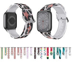 Atmungsaktives TPU-Armband für Apple Watch, Serie 8 &amp; 7 (41 mm) / SE 2 &amp; 6 &amp; SE &amp; 5 &amp; 4 (40 mm) / 3 &amp; 2 &amp; 1 (38 mm)