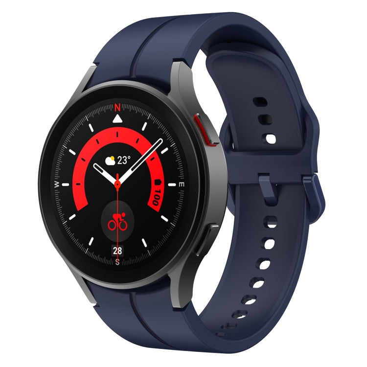 Colorful Buckle Silicone Watch Band, For Samsung Galaxy Watch 5 40mm / 44mm