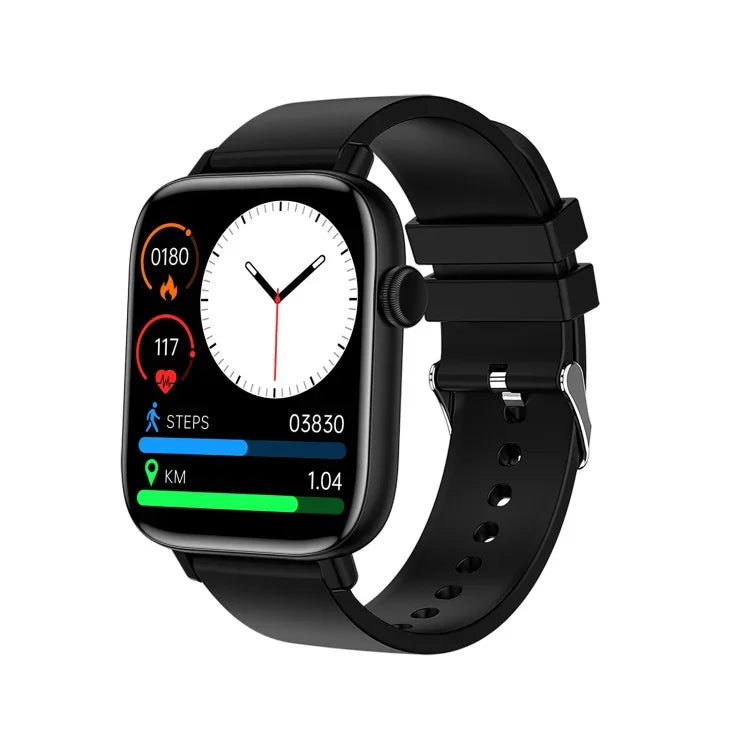 T49 Smartwatch mit 1,9 Zoll HD-Quadratbildschirm, unterstützt Herzfrequenzmessung und Bluetooth-Anrufe