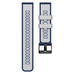 Zweifarbiges Silikon-Uhrenarmband in schlichter Webart, für Samsung Galaxy Watch 5 Pro 45 mm