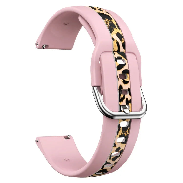 Silikonarmband mit vertikaler Maserungsprägung, für Samsung Galaxy Watch 5 (40 mm/44 mm) und Samsung Galaxy Watch 5 Pro (45 mm)