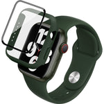 imak Silikon-Uhrenarmband mit PC-Rahmen und Schutzglasfolie, für Apple Watch SE 2022 (40 mm) und Apple Watch SE 2022 (44 mm)