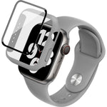 imak Silikon-Uhrenarmband mit PC-Rahmen und Schutzglasfolie, für Apple Watch SE 2022 (40 mm) und Apple Watch SE 2022 (44 mm)