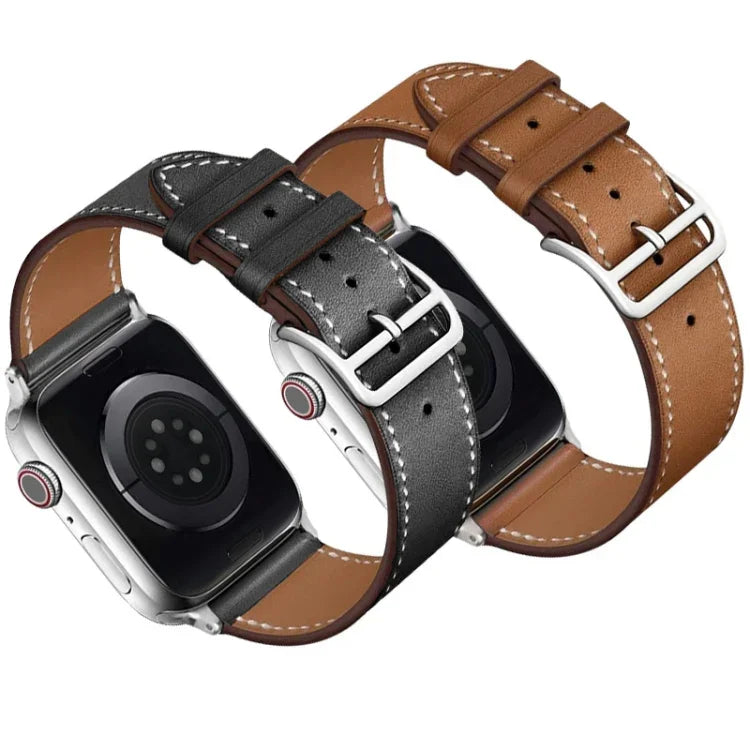 imak PG1 Lederarmband, für Apple Watch Series 4/5/6/SE 1/2/3 (40 mm), Apple Watch Series 4/5/6/SE 1/2/3 (44 mm), Apple Watch Series 8 (41 mm) und Apple Watch Series 8 (45 mm)