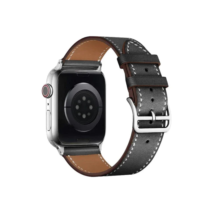 imak PG1 Lederarmband, für Apple Watch Series 4/5/6/SE 1/2/3 (40 mm), Apple Watch Series 4/5/6/SE 1/2/3 (44 mm), Apple Watch Series 8 (41 mm) und Apple Watch Series 8 (45 mm)