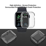 imak UX-3 Series TPU Schutzhülle, für Apple Watch SE 2023 40 mm / Series 4/5/6/SE 1/2/3 40 mm, für Apple Watch SE 2023 44 mm / Series 4/5/6/SE 1/2/3 44 mm