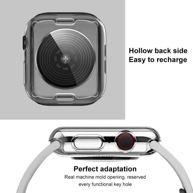 imak UX-3 Series TPU Schutzhülle, für Apple Watch SE 2023 40 mm / Series 4/5/6/SE 1/2/3 40 mm, für Apple Watch SE 2023 44 mm / Series 4/5/6/SE 1/2/3 44 mm