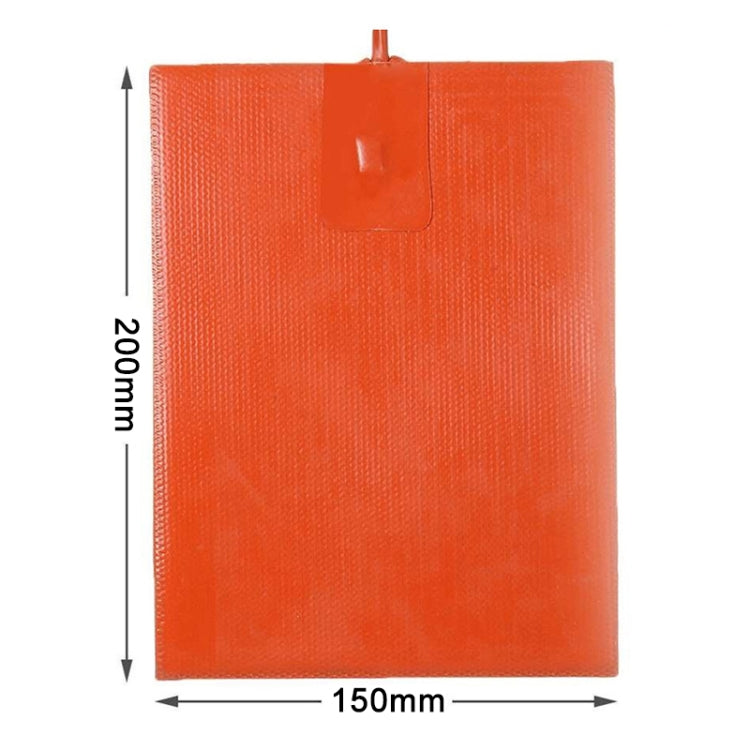15 x 20cm Car Engine Oil Pan Sump Tank Heater Pad, 15 x 20cm, US Plug, 15 x 20cm, EU Plug