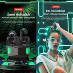 Lenovo GM5 TWS Bluetooth Kabellose Sport Wasserdichte Geräuschreduzierende Gaming Ohrhörer mit Mikrofon, GM5
