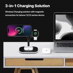 YM-UD22 15W 5-in-1 magnetisches kabelloses Ladegerät mit Standfunktion