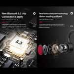 Lenovo X3 Pro Knochenleitung Kabellose Bluetooth 5.3 Sport Ohrhörer mit Mikrofon
