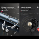Lenovo X3 Pro Knochenleitung Kabellose Bluetooth 5.3 Sport Ohrhörer mit Mikrofon