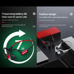 Lenovo X3 Pro Knochenleitung Kabellose Bluetooth 5.3 Sport Ohrhörer mit Mikrofon
