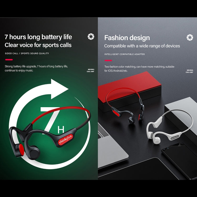 Lenovo X3 Pro Knochenleitung Kabellose Bluetooth 5.3 Sport Ohrhörer mit Mikrofon