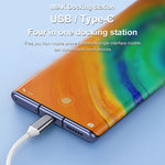 imak 4 in 1 Multifunktionale Dockingstation HUB, USB, USB-C / Type-C