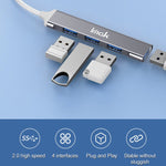 imak 4 in 1 Multifunktionale Dockingstation HUB, USB, USB-C / Type-C